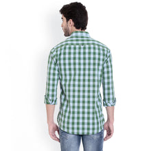 ROCX Shirts Green - Blue Multi Colour