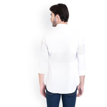ROCX Shirts Navy White Colour Panel