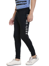 Rocx Men's Black Colour Printed Trackpant