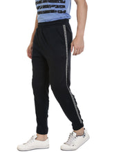 Rocx Men's Black Colour Constra Trackpant