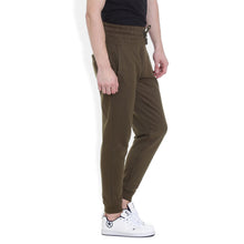 Rocx Men Cotton Green Track Pant