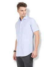 Thisrupt Blue Marble casual slim fit shirt
