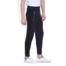 Rocx Men Cotton Blue Track Pant