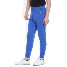 Rocx Men Cotton Blue Track Pant