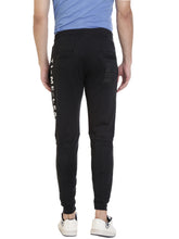 Rocx Men's Grey Melange Colour Printed Trackpant