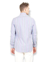 Thisrupt Blue Marble Formal slim fit shirt