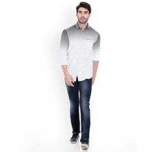 ROCX Black-White Twill Check Slim Fit Shirts