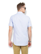 Thisrupt Blue Marble casual slim fit shirt