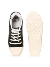 Thisrupt Mens Black Canvas Shoes