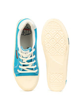 Thisrupt Mens Blue Canvas Shoes