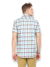 Thisrupt Blue Marble casual slim fit shirt