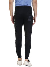 Rocx Men's Black Colour Printed Trackpant