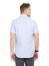 Thisrupt Blue Marble casual slim fit shirt