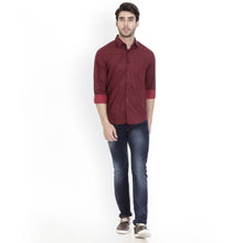ROCX Shirts Red Colour Printed Shirts