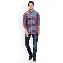 ROCX Shirts Black-White Twill Check