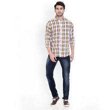 ROCX Shirts Yellow - White Multi Colour Check