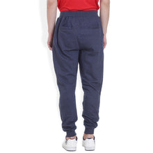 Rocx Men Cotton Blue Track Pant