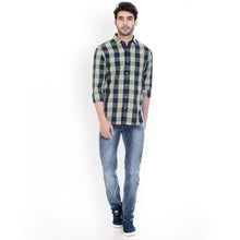 ROCX Shirts Navy - Green Multi Colour
