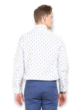 Thisrupt Blue Marble Formal slim fit shirt