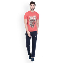 Rocx Men's Blue Colour Printed Trackpant