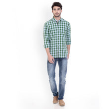 ROCX Shirts Green - Blue Multi Colour