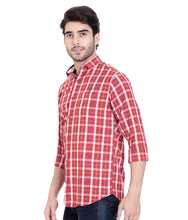 ROCX Shirts  Red - White Multi Colour Check
