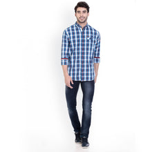 ROCX Shirts Black-White Twill Check