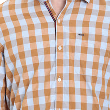 Rocx Shirts Yellow - Blue Multi Colour