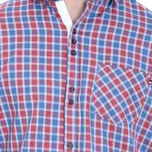 ROCX Shirts Red - R Blue Multi Colour Check