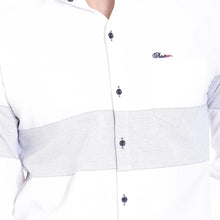 ROCX Shirts Navy White Colour Panel