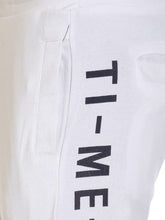 Rocx Men's White Colour Printed Trackpant