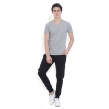 Rocx Men Cotton Black Track Pant