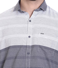 ROCX Shirts White-Navy Colour Panel Shirts