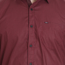 ROCX Shirts Red Colour Printed Shirts