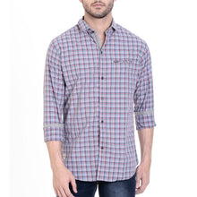 ROCX Shirts Orange Grey Multi Colour Check Shirts