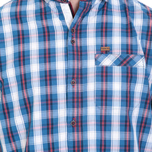 ROCX Shirts Black-White Twill Check