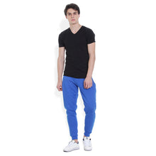 Rocx Men Cotton Blue Track Pant