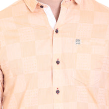ROCX Shirts Orange Multi Colour Check Shirts