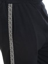 Rocx Men's Black Colour Constra Trackpant