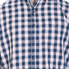 ROCX Shirts L Pink - Navy Multi Colour Check