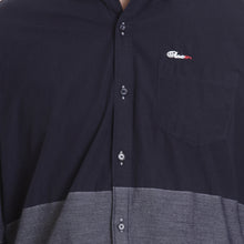 ROCX Shirts White Black Colour Panel Shirts