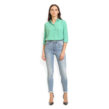 Kate In Heels Women Shirt Three Quarter Sleeves	shirt collar