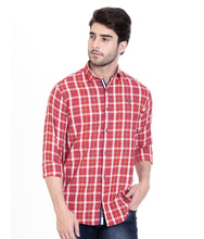 ROCX Shirts  Red - White Multi Colour Check