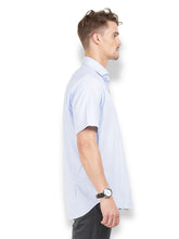 Thisrupt Blue Marble casual slim fit shirt