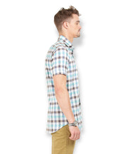 Thisrupt Blue Marble casual slim fit shirt
