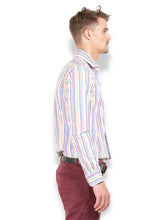 Thisrupt Blue Marble Formal slim fit shirt