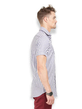 Thisrupt Blue Marble casual slim fit shirt