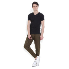 Rocx Men Cotton Green Track Pant
