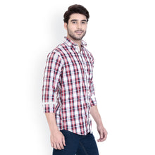 ROCX Shirts Red - White Multi Colour Check