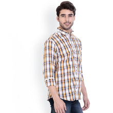 ROCX Shirts Yellow - White Multi Colour Check